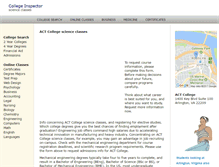 Tablet Screenshot of actcollege.org
